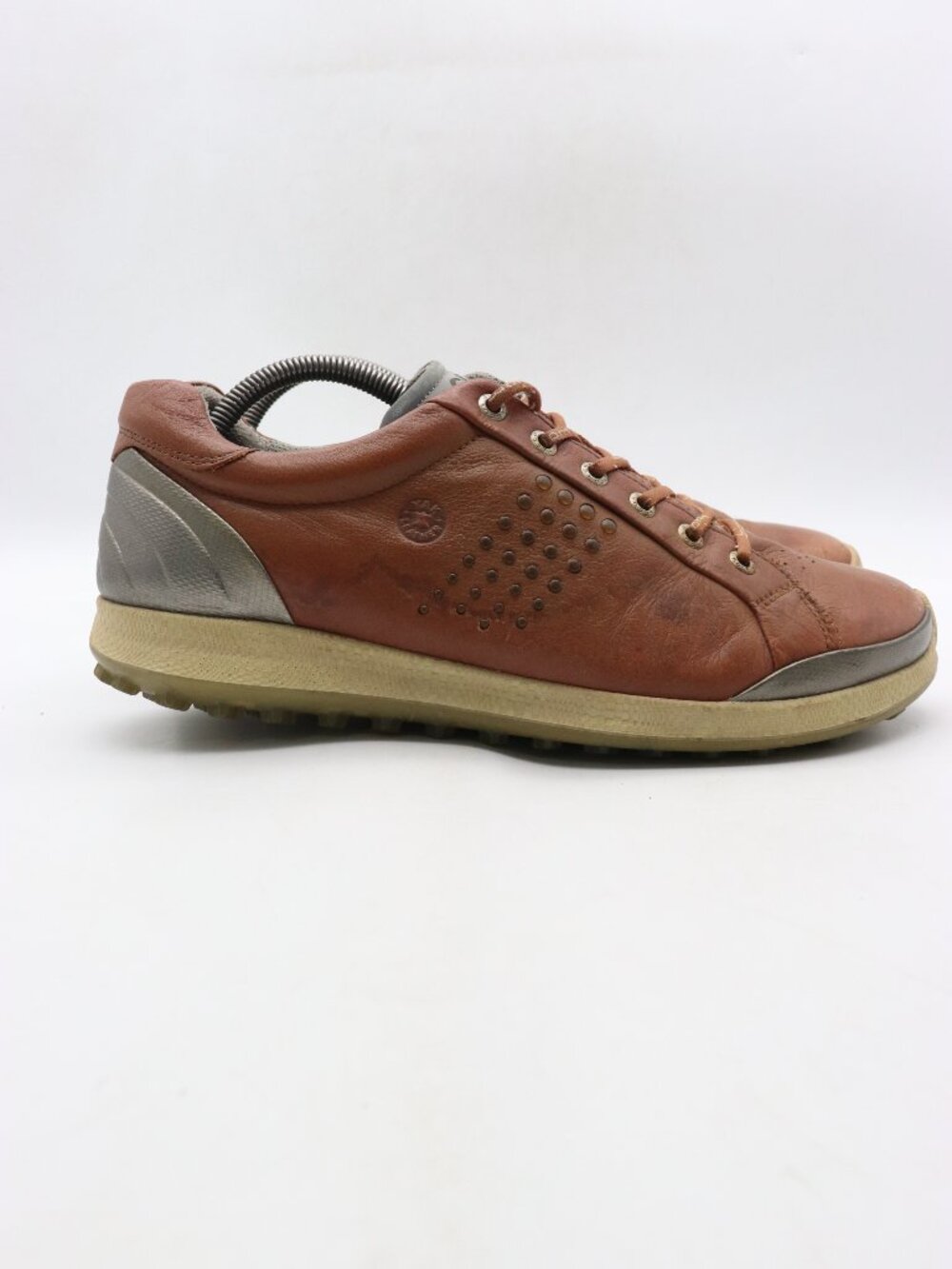 ECCO BIOM Hybrid YAK Gore-Tex Golf Shoes Men's EU 45 Brown Leather